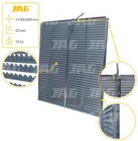 JAG05-0180 Apatinis cinkuotas žaliuzinis sietas, lamelė 10 mm JAG PREMIUM
