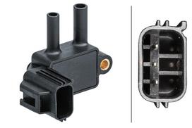 HELLA Jutiklis, išmetimo slėgis 6PP 009 409-601