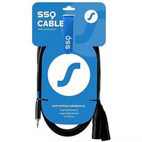 Sound Station Quality SSQ MIXLR3 - Cable Jack Stereo 3,5 mm - 2x XLR 3 m SS-1817