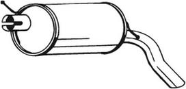 BOSAL Galinis duslintuvas Final Muffler 233-387
