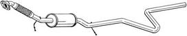 BOSAL Vidurinis duslintuvas 288-027