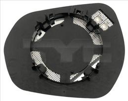 TYC Veidrodėlio stiklas glas, exterior mirror 310-0261-1