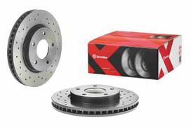 BREMBO Stabdžių diskas XTRA LINE - Xtra 09.B647.1X