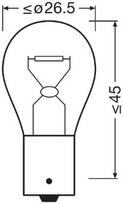 ams-OSRAM Lemputė, indikatorius DIADEM Chrome 7507DC-2BL