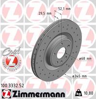 ZIMMERMANN Stabdžių diskas SPORT BRAKE DISC Z 100.3332.52
