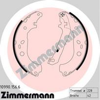 ZIMMERMANN Būgninių stabdžių trinkelių komplektas Brake-shoe set 10990.156.6
