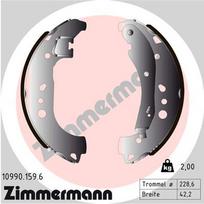 ZIMMERMANN Būgninių stabdžių trinkelių komplektas Brake-shoe set 10990.159.6