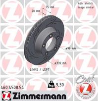 ZIMMERMANN Stabdžių diskas Brake rotor 460.4508.54