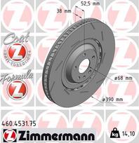 ZIMMERMANN Stabdžių diskas FORMULA Z BRAKE DISC 460.4531.75