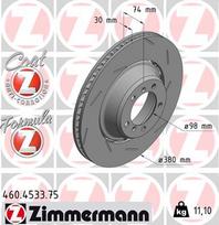 ZIMMERMANN Stabdžių diskas FORMULA Z BRAKE DISC 460.4533.75