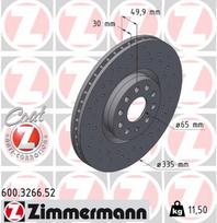 ZIMMERMANN Stabdžių diskas SPORT BRAKE DISC Z 600.3266.52