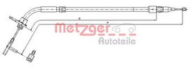 METZGER AUTOTEILE Rankinio stabdžio trosas 10.9333