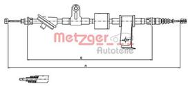 METZGER AUTOTEILE Rankinio stabdžio trosas 12.0101