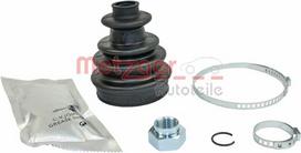 METZGER AUTOTEILE Pusašio gofruotoji apsauga COMPETENCE KIT 751.064