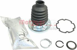 METZGER AUTOTEILE Pusašio gofruotoji apsauga COMPETENCE KIT 751.123