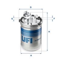 UFI Kuro filtras 24.004.00