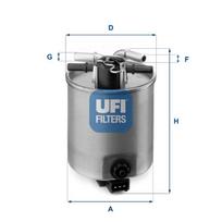 UFI Kuro filtras 24.025.01