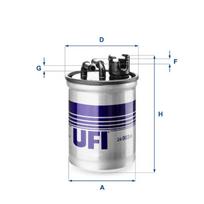 UFI Kuro filtras 24.003.00