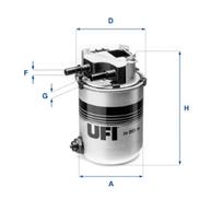 UFI Kuro filtras 24.095.04