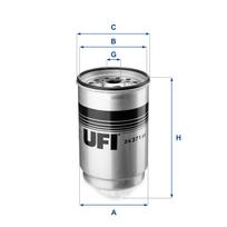 UFI Kuro filtras 24.371.00
