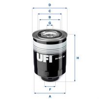 UFI Kuro filtras 24.411.00