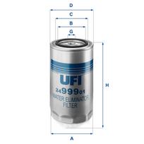 UFI Kuro filtras 24.999.01