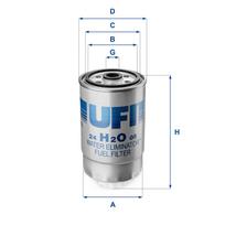 UFI Kuro filtras 24.H2O.08