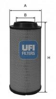 UFI Oro filtras Air cleaner 27.508.00