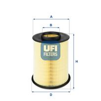 UFI Oro filtras Air cleaner 27.675.00