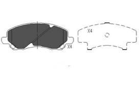 KAVO PARTS Stabdžių kaladėlių komplektas Brake pad set KBP-5516
