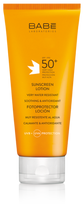 BABE Apsauginis losjonas nuo saulės SPF 50+ apsauginis kremas nuo saulės, 200 ml