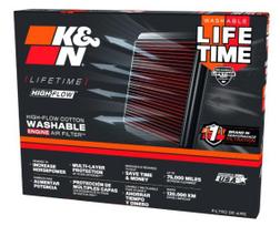 K&N Filters Oro filtras Air cleaner 33-3082