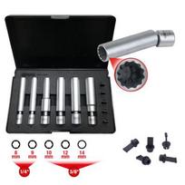 KS TOOLS Įstatomų raktų rinkinys, uždegimo žvakė 500.7325