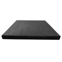 ReFlex kritimo apsauginė guminė plokštė, juoda, 3 x 50 x 50 cm - 6 vnt rinkinys
