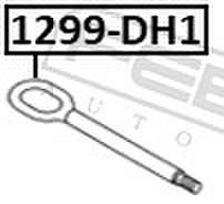 FEBEST Vilkimo kablys 1299-DH1