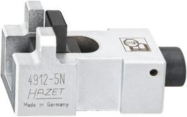 HAZET Šešiakampio lizdo kompl., pasukamasis kakliukas (plėstuvas) 4912-5N