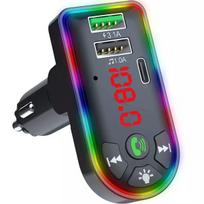 FM moduliatorius automobiliui su USB Type-C jungtimi telefonui, F7