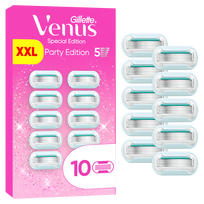 Keičiamos skustuvo galvutės Gillette Venus Party Edition, 10 vnt