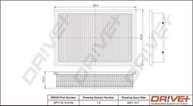 Dr!ve+ Oro filtras Air cleaner DP1110.10.0102