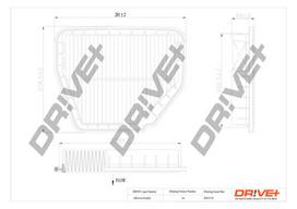 Dr!ve+ Oro filtras Air cleaner DP1110.10.0202