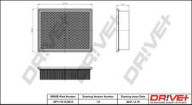 Dr!ve+ Oro filtras Air cleaner DP1110.10.0215