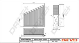 Dr!ve+ Oro filtras Air cleaner DP1110.10.0220