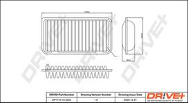 Dr!ve+ Oro filtras Air cleaner DP1110.10.0223