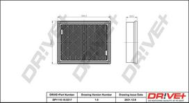 Dr!ve+ Oro filtras Air cleaner DP1110.10.0217