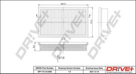 Dr!ve+ Oro filtras Air cleaner DP1110.10.0306