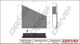 Dr!ve+ Oro filtras Air cleaner DP1110.10.0339