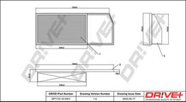 Dr!ve+ Oro filtras Air cleaner DP1110.10.0401