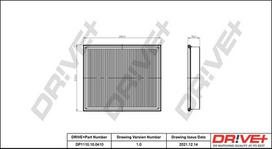 Dr!ve+ Oro filtras Air cleaner DP1110.10.0410
