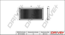Dr!ve+ Oro filtras Air cleaner DP1110.10.0434
