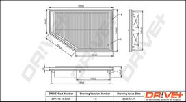 Dr!ve+ Oro filtras Air cleaner DP1110.10.0459